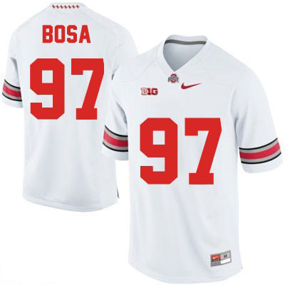 Ohio State Buckeyes Men's Joey Bosa #97 White Authentic Nike College NCAA Stitched Football Jersey TS19M00QK